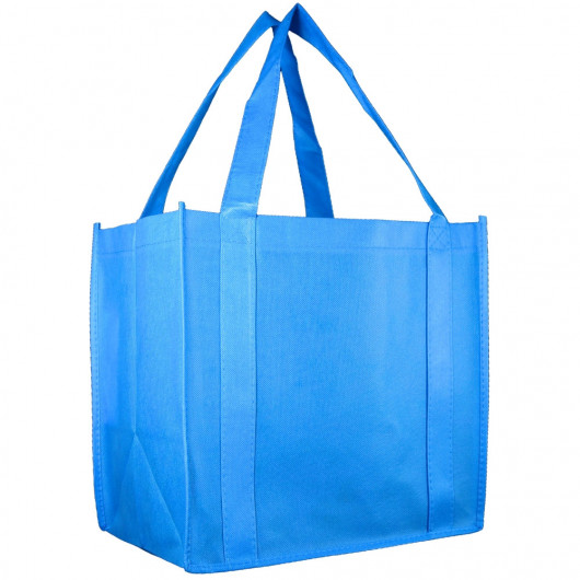 Cyan Logo Shopping Tote Bags